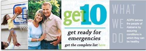 Get ready for emergencies, get the complete list